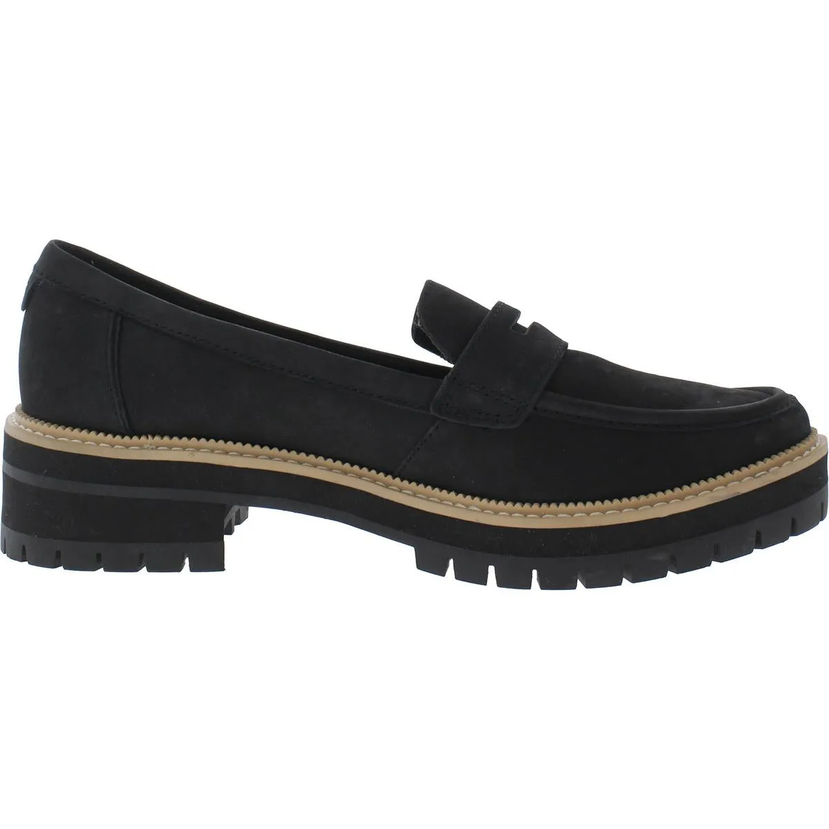 CARA Womens Lug Sole Casual Loafers
