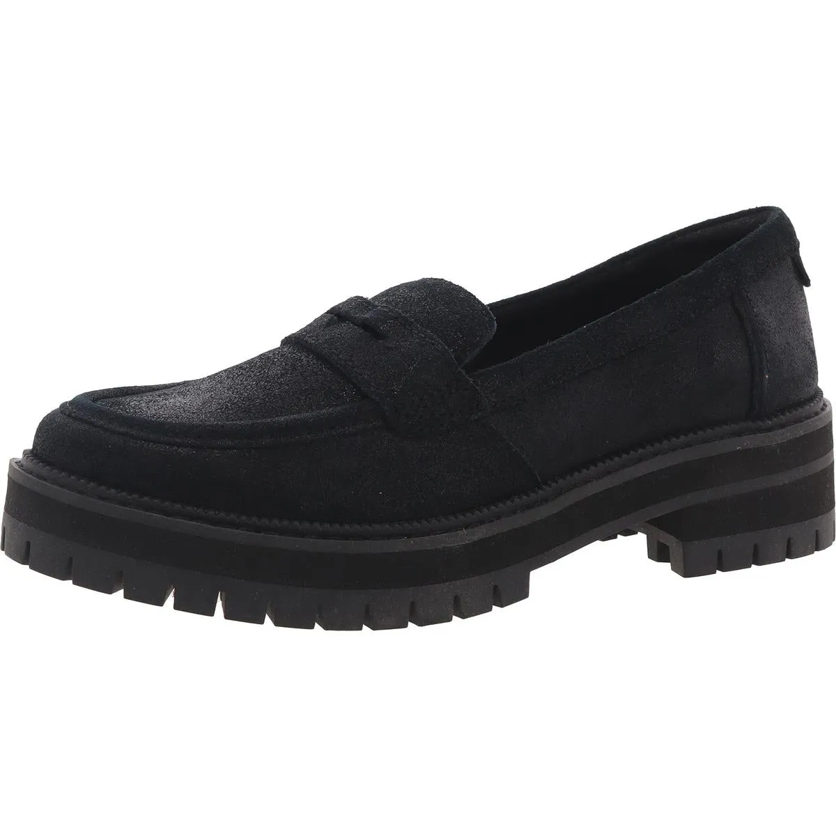 CARA Womens Lug Sole Casual Loafers