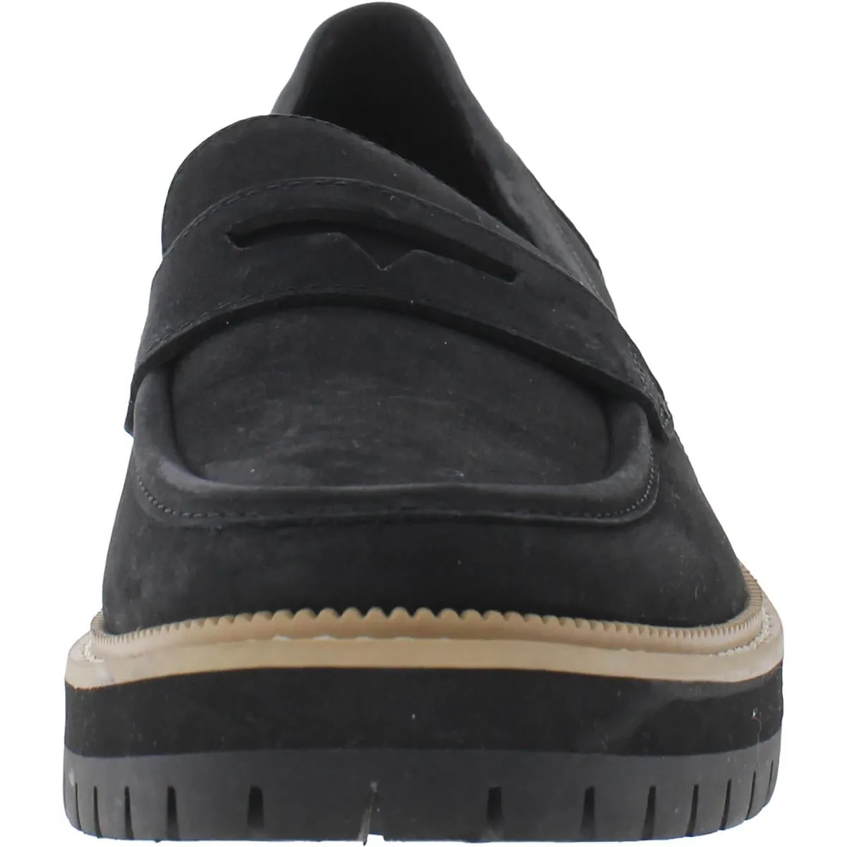 CARA Womens Lug Sole Casual Loafers