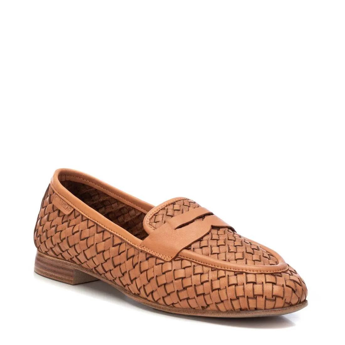 Carmela Leather Collection Women's Braided Flats by Xti