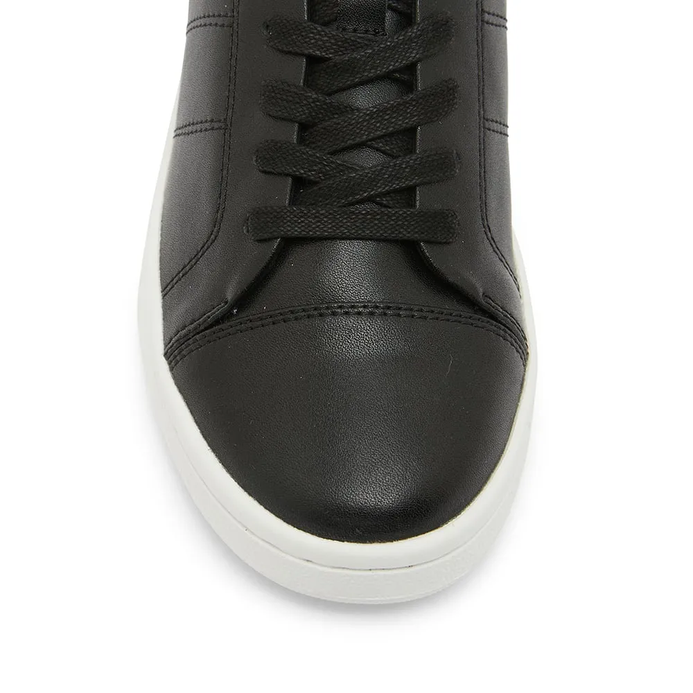Casper Sneaker in Black Leather