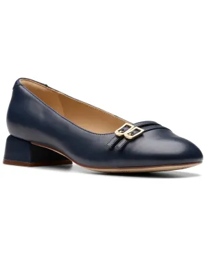 Clarks Daiss30 Court Leather Flat