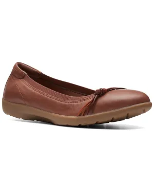 Clarks Meadow Rae Leather Flat