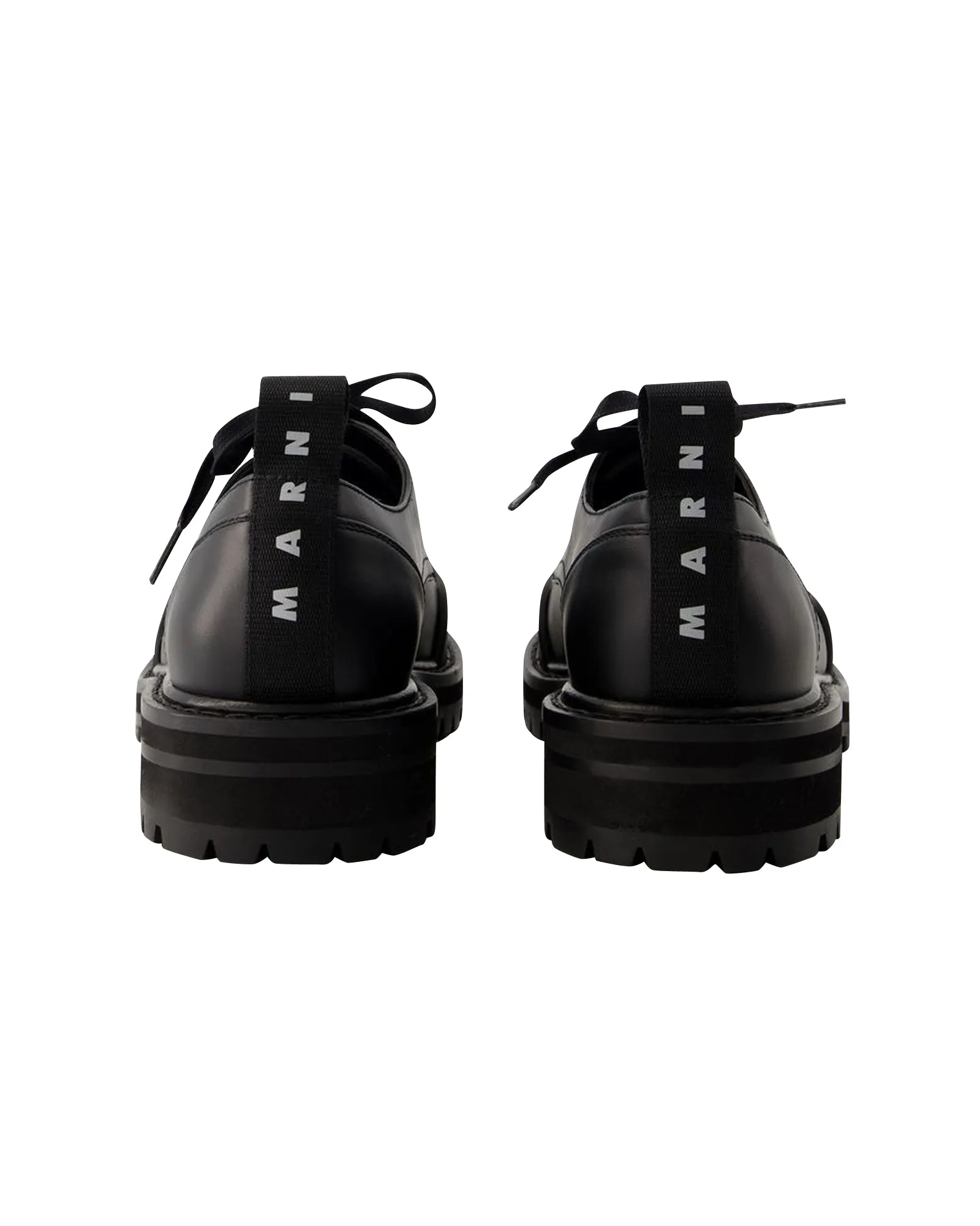 Dada Derbies - Marni - Leather - Black