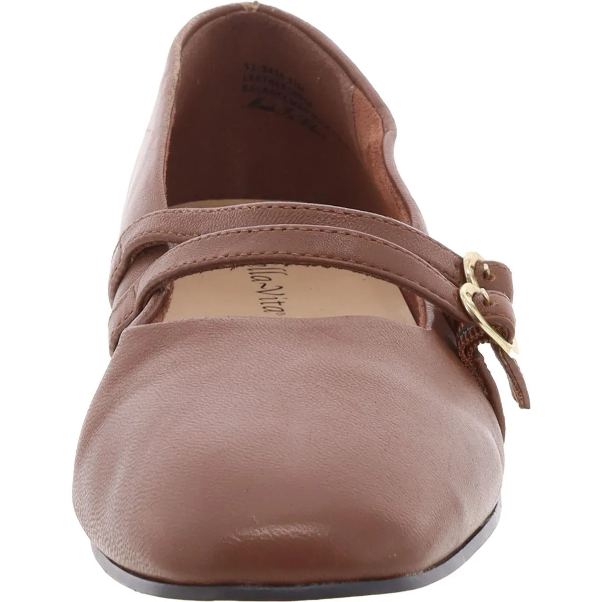 Davenport Womens Leather Square Toe Mary Janes