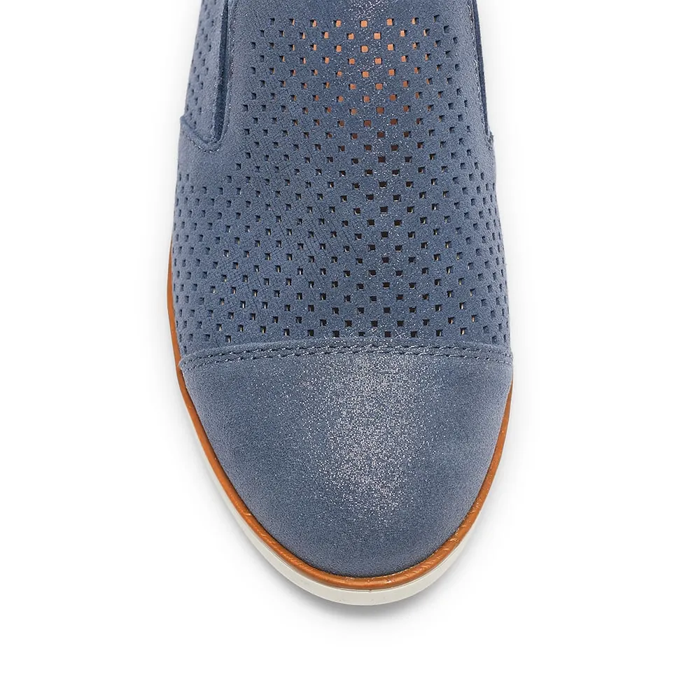 Davis Sneaker in Denim Leather