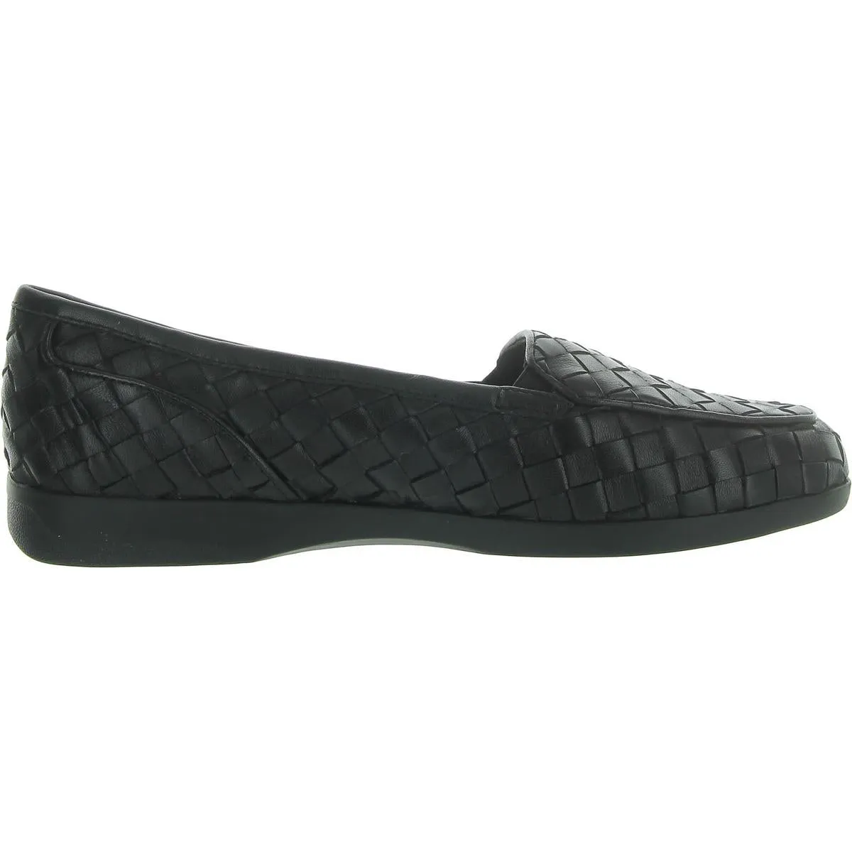 Devitt 19 Womens Leather Slip-On Ballet Flats