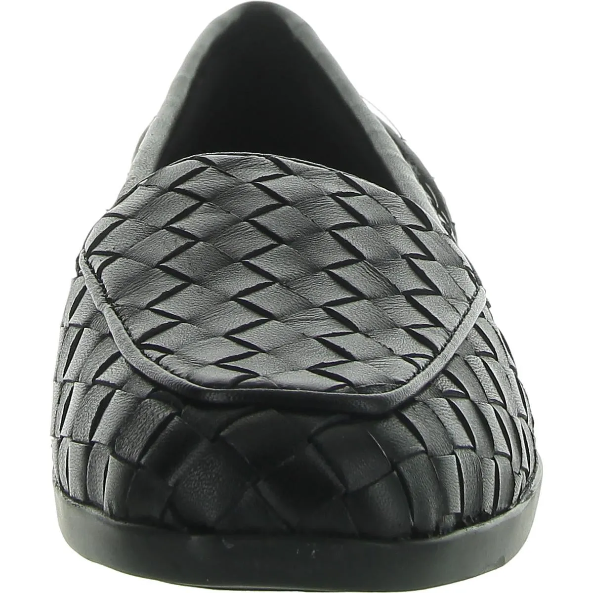 Devitt 19 Womens Leather Slip-On Ballet Flats