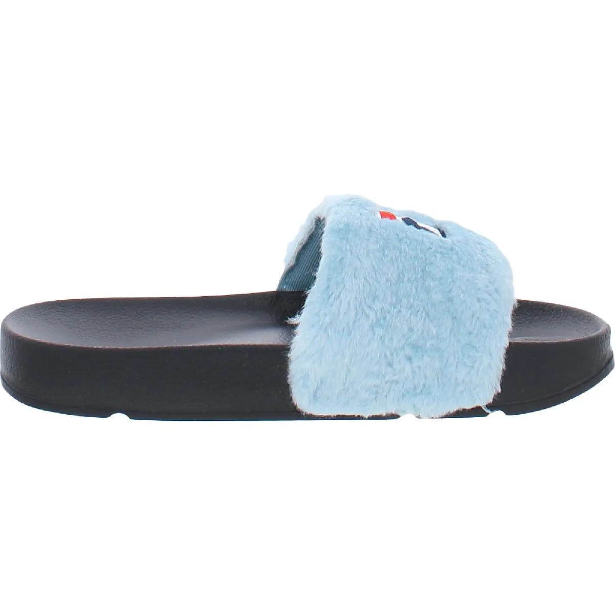 Difter X Baja East Womens Fuzzy Slip On Slides
