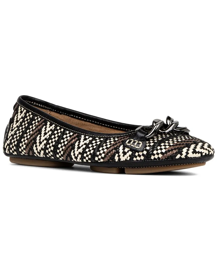 Donald Pliner Raya Leather Ballerina Flat