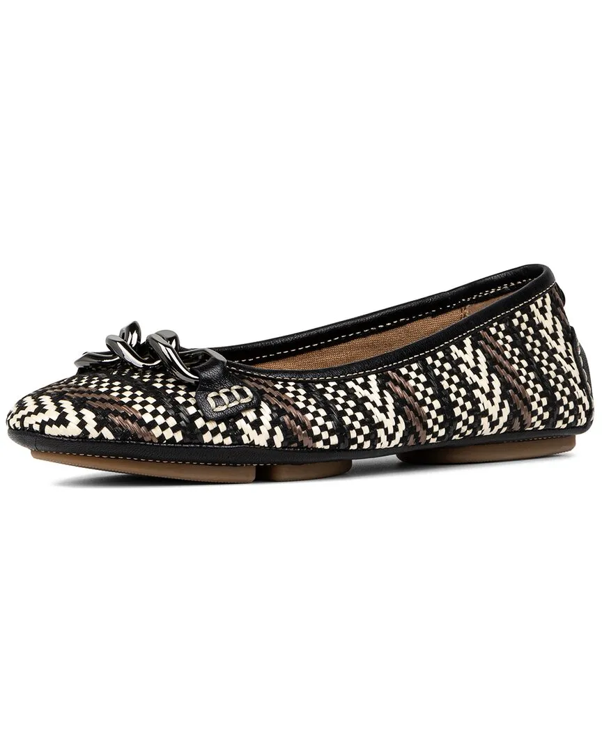 Donald Pliner Raya Leather Ballerina Flat