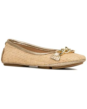 Donald Pliner Raya Leather Ballerina Flat
