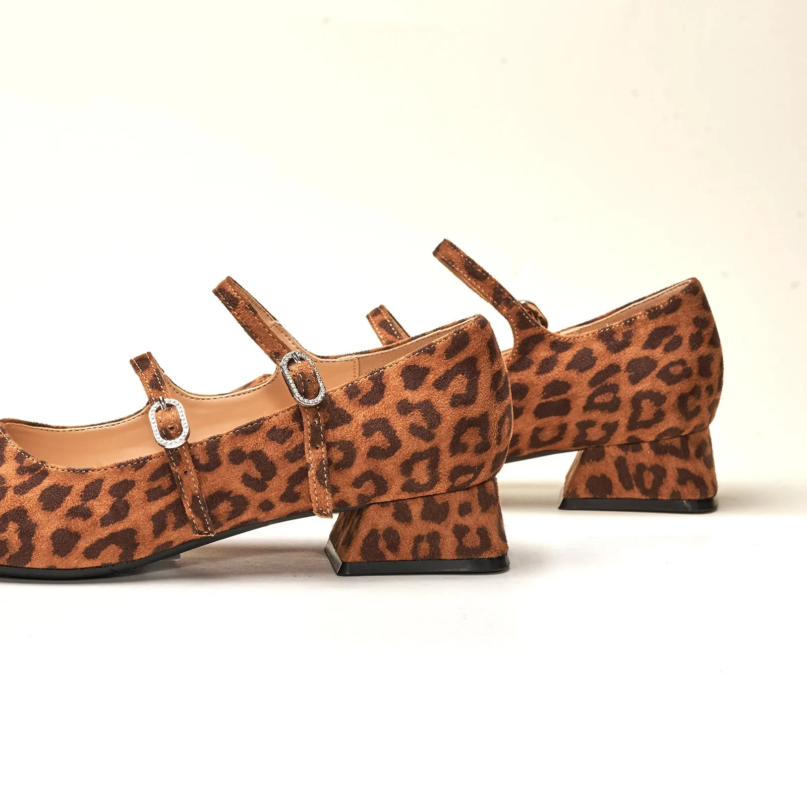 Double-Straps Block Heel Mary Jane (Kara Jane)