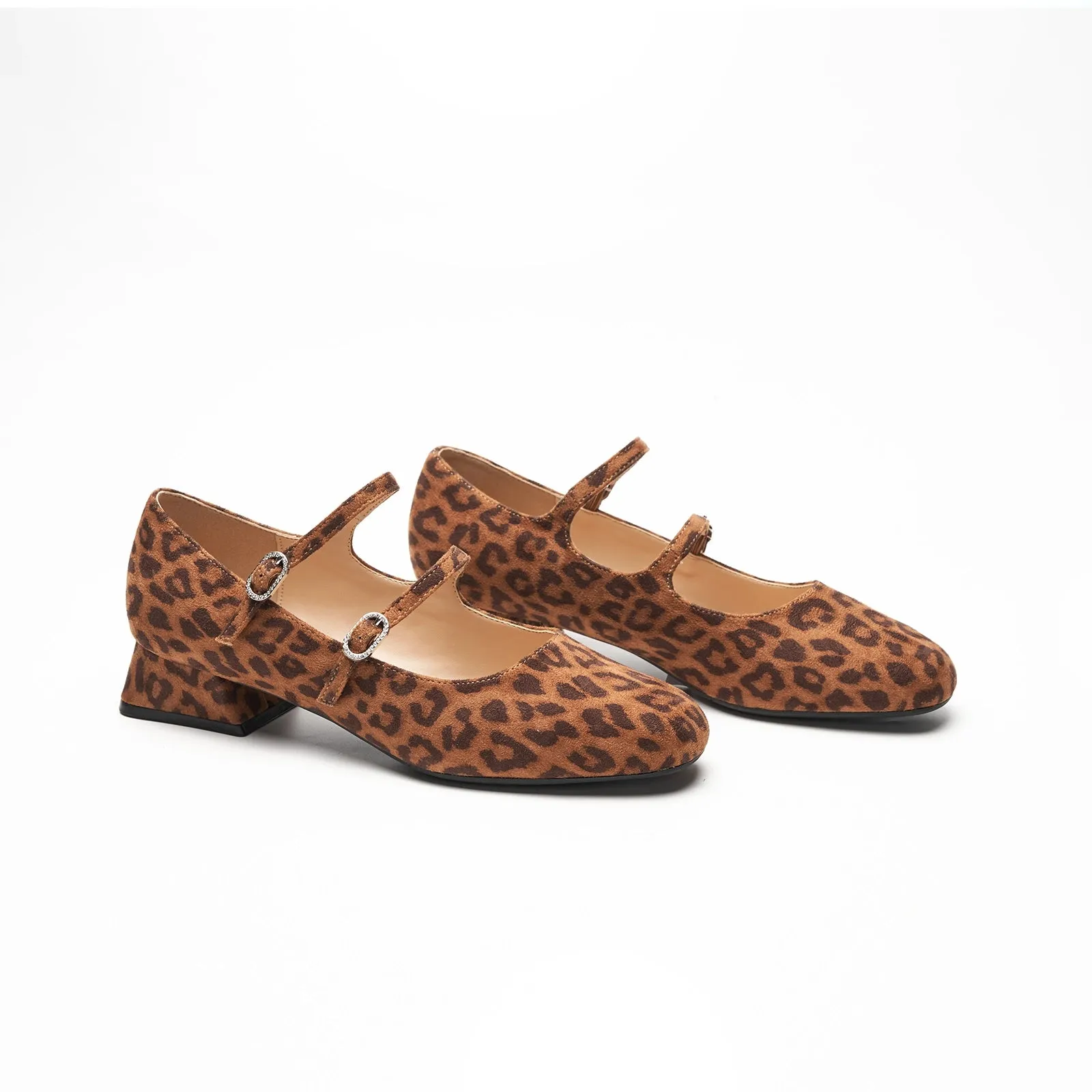 Double-Straps Block Heel Mary Jane (Kara Jane)