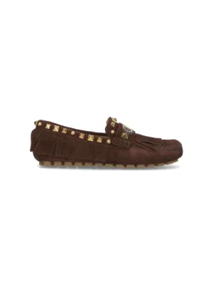 Driver Plaster Caster' Moccasins  Brown