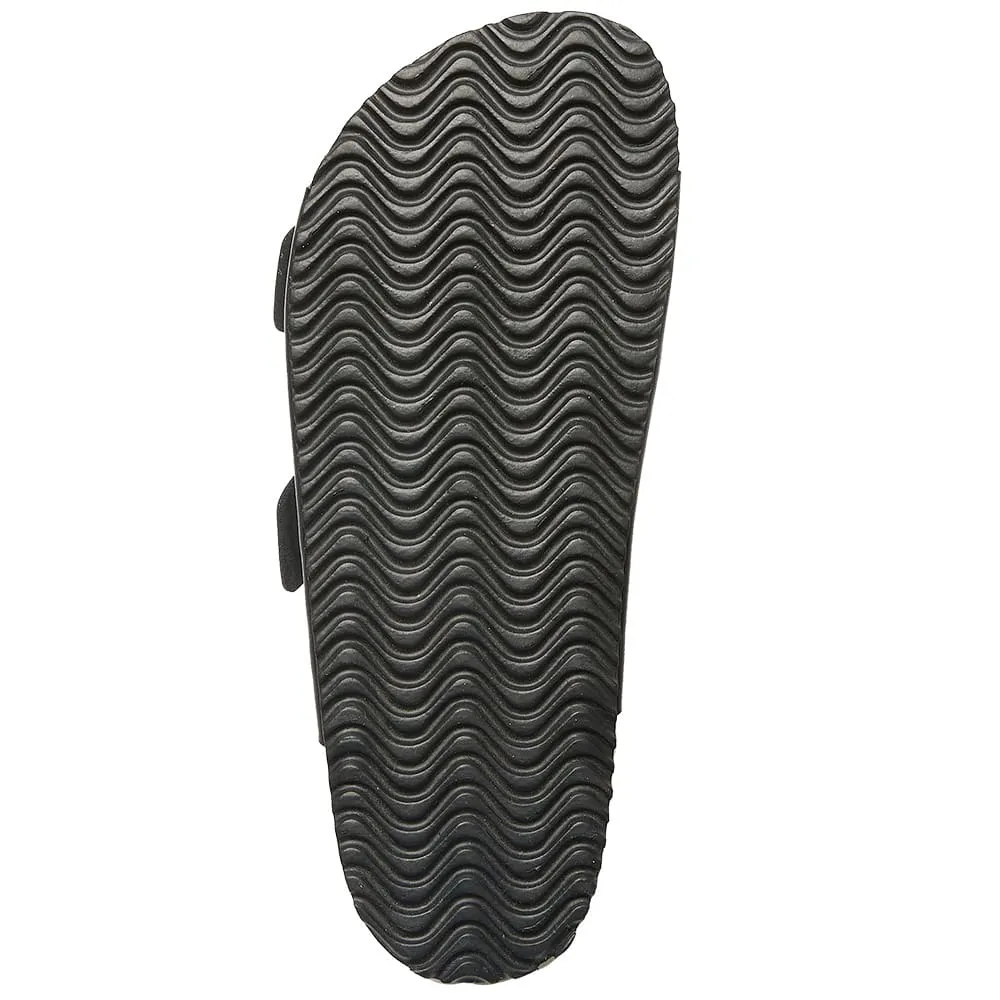 Easton Slide in Black Smooth