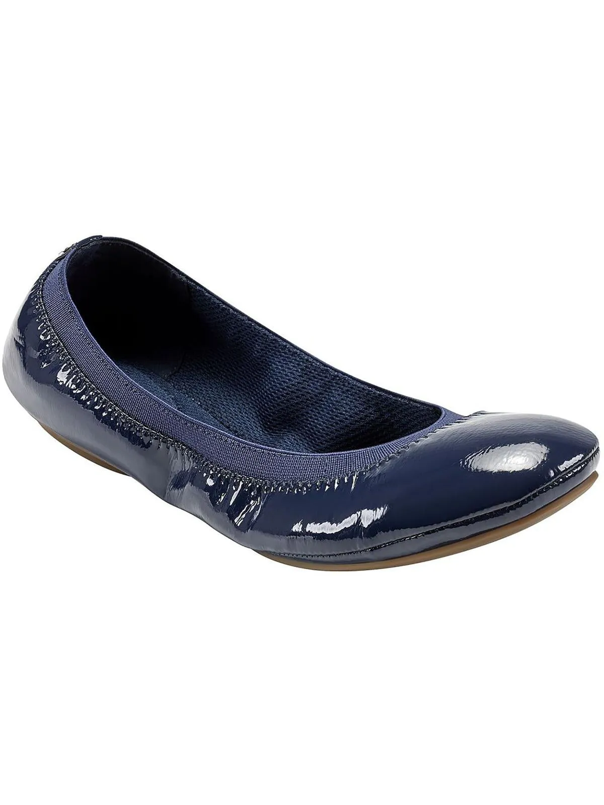 Edition  Womens Slip On Cushion Insole Ballet Flats