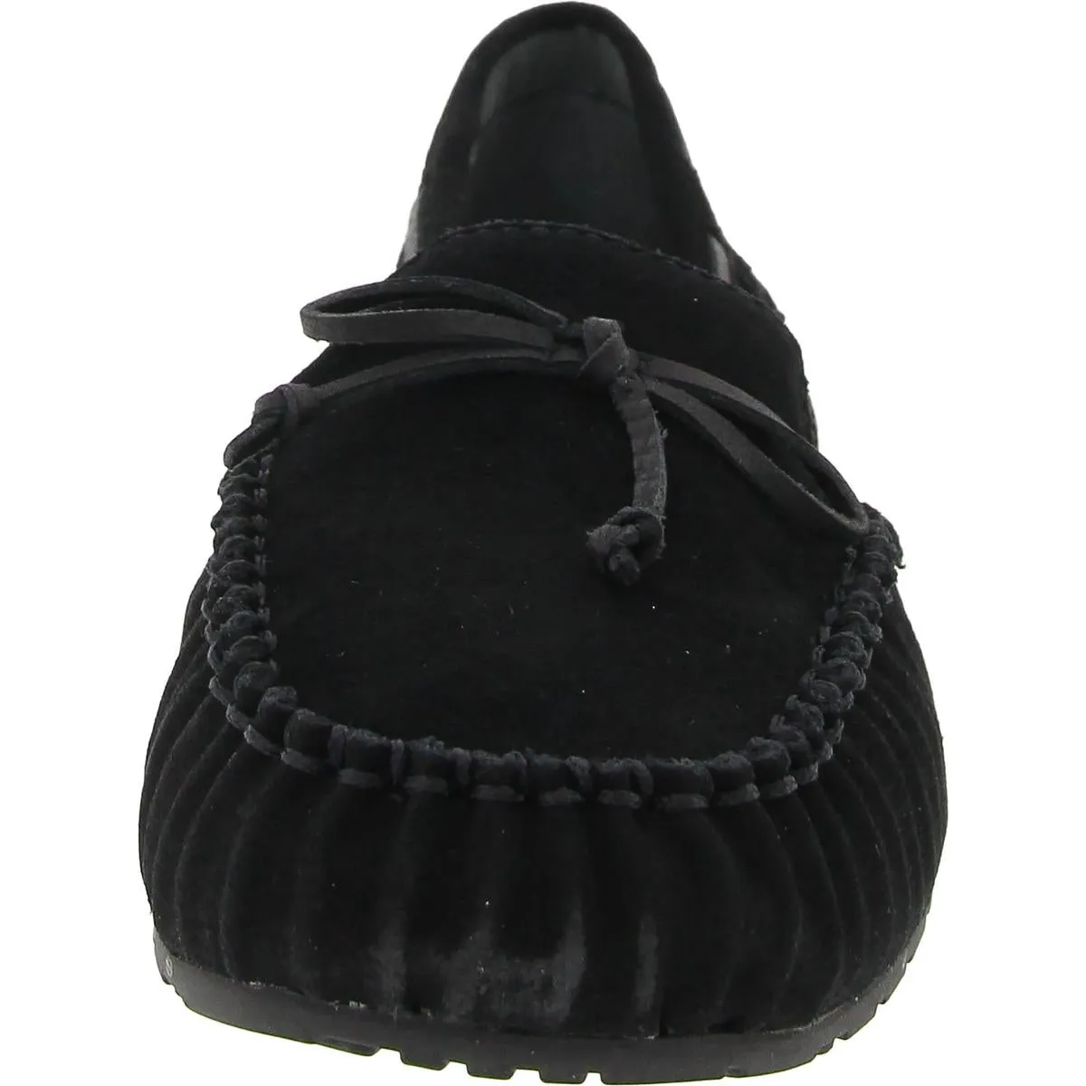 Elery Womens Solid Leather Moccasins