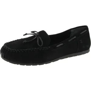 Elery Womens Solid Leather Moccasins