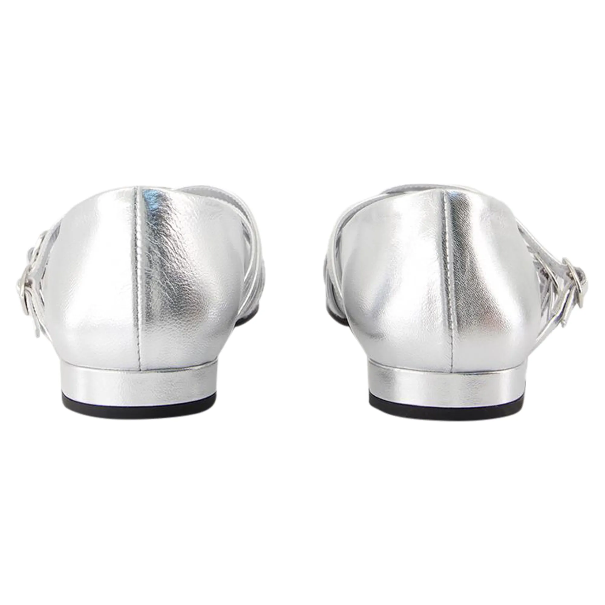 Eloise Ballerinas - Carel - Leather - Silver