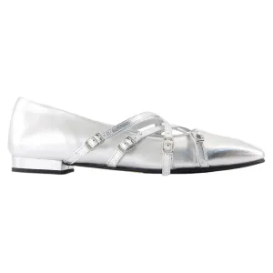 Eloise Ballerinas - Carel - Leather - Silver