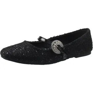 ELWOOD Womens Sequined Manmade Mary Janes