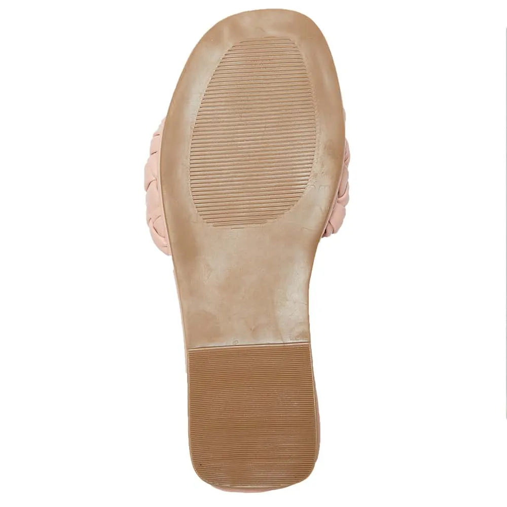 Emmy Slide in Blush Smooth