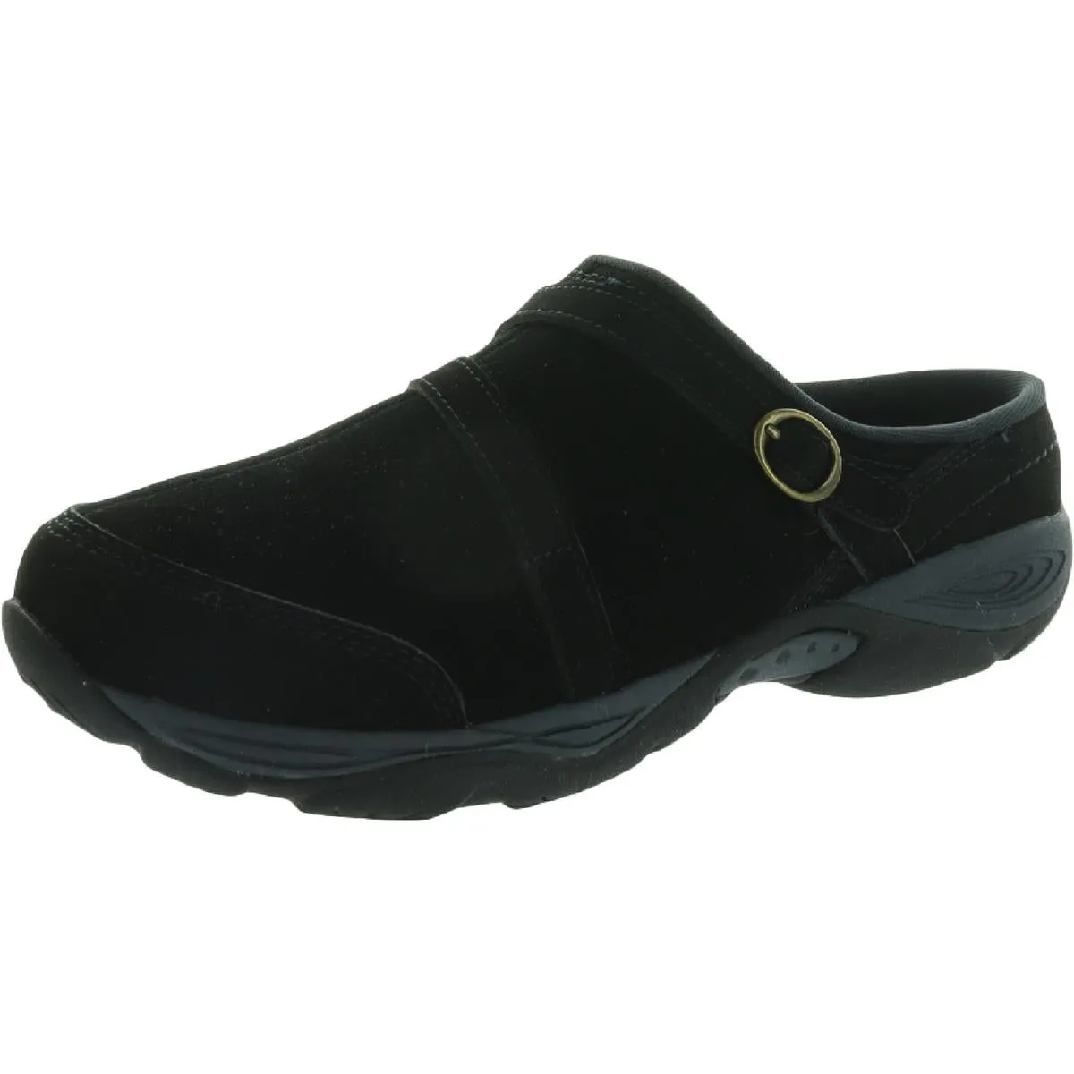 Equinox Womens Leather Sip On Slipper Shoes