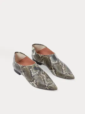 Etna Flat In Brown Multi