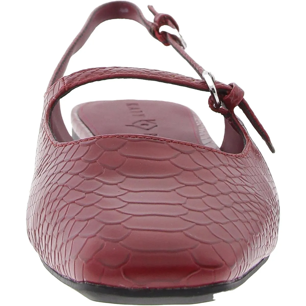 EVIE Womens Adjustable Manmade Slingbacks