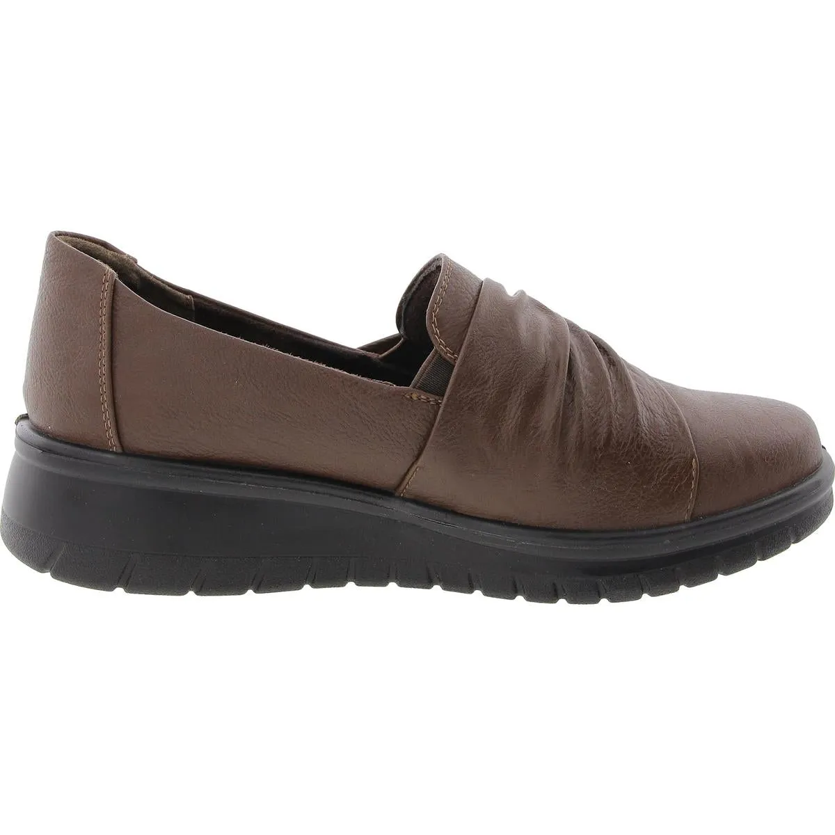 Faith Womens Comfort Insole Leather Clogs