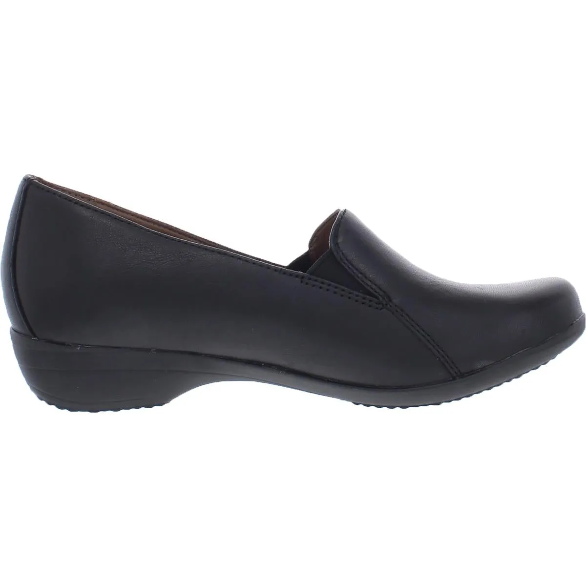 Farah Womens Leather Slip On Clogs