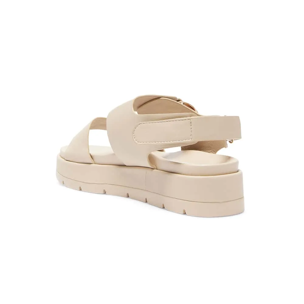 Felix Sandal in Beige Smooth