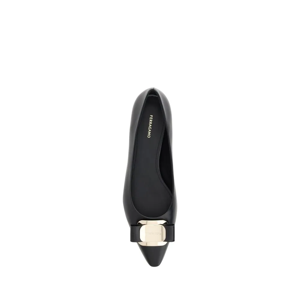 Ferragamo Ballerinas flats with Women's bow