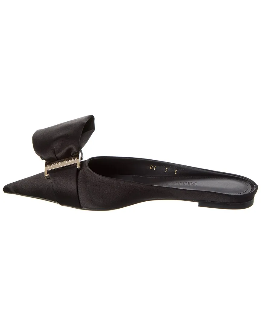 Ferragamo Emii T Satin Flat