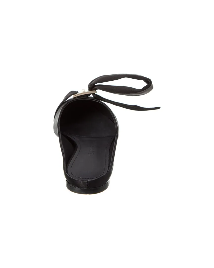 Ferragamo Emii T Satin Flat
