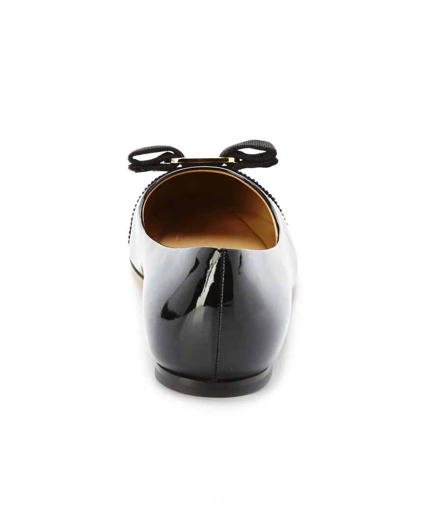 Ferragamo Varina Patent Ballet Flat