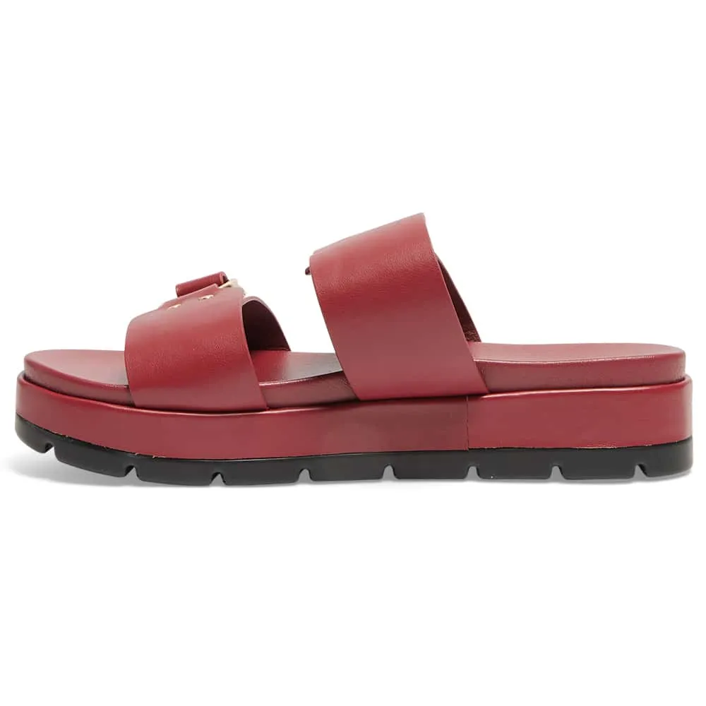 Fiction Slide in Red Smooth