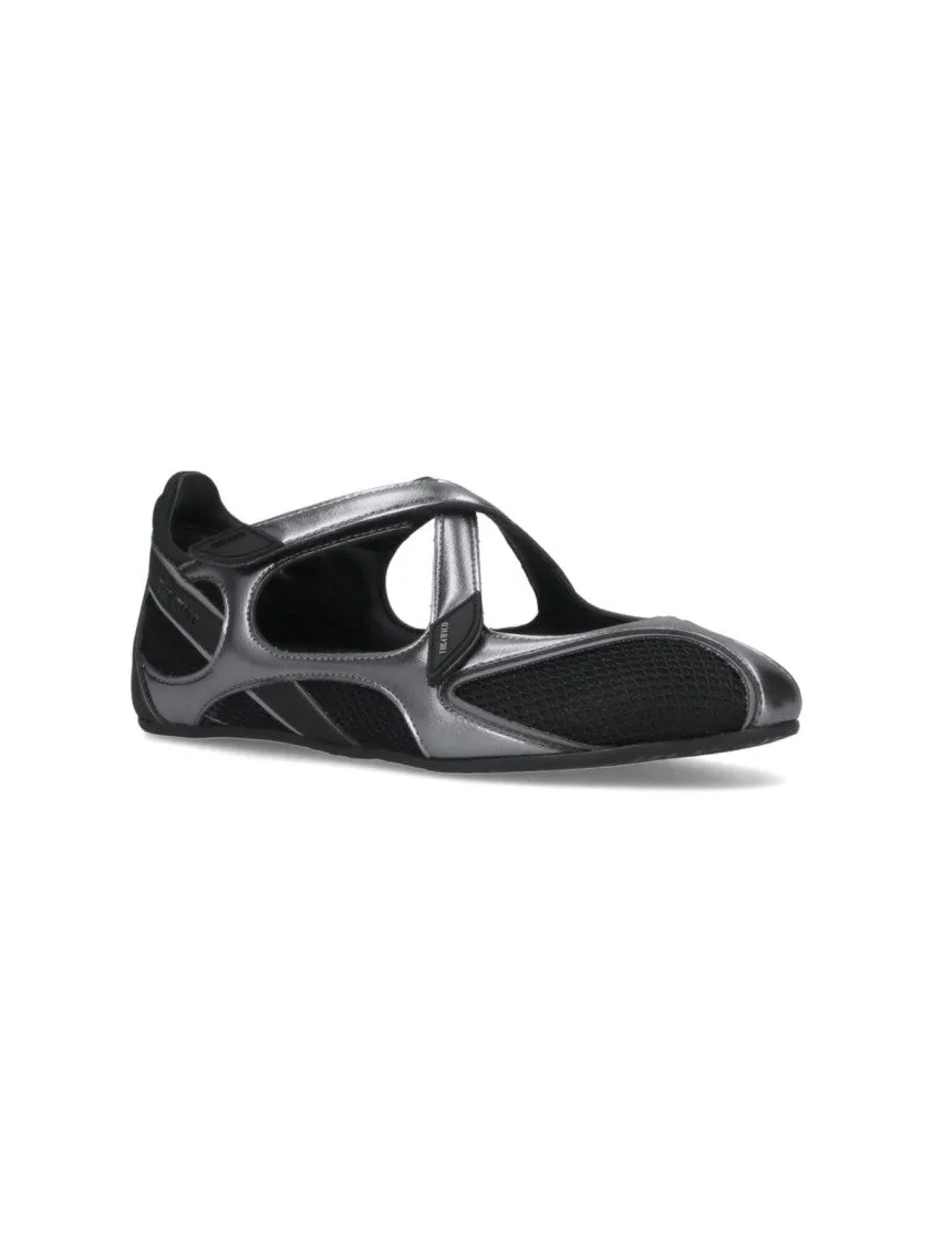 Floor 01" Flat Ballerinas  Black