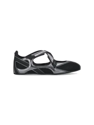 Floor 01" Flat Ballerinas  Black