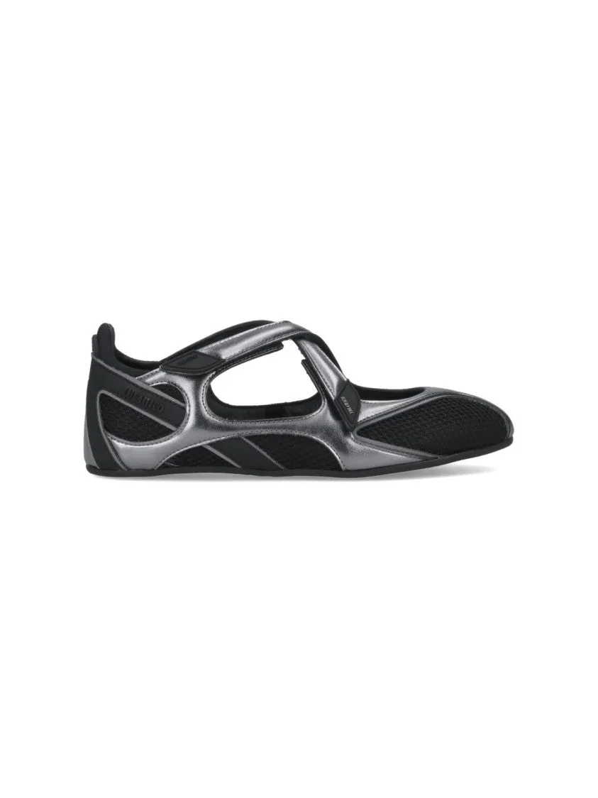Floor 01" Flat Ballerinas  Black