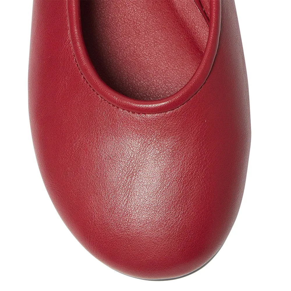 Frisco Flat in Red Smooth