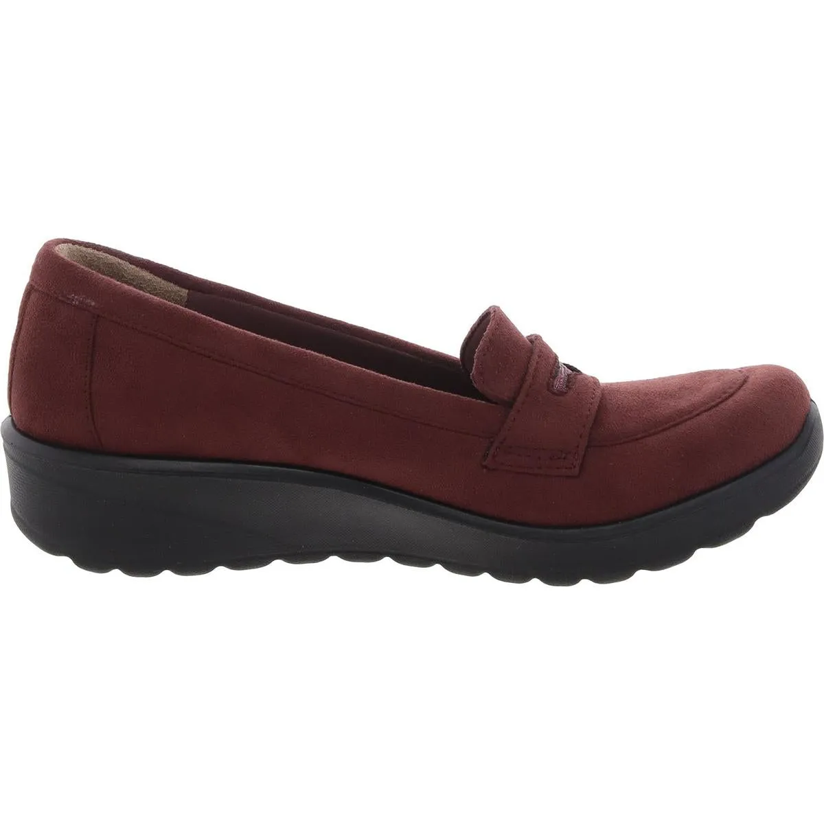 Gamma Womens Padded Insole Manmade Loafers