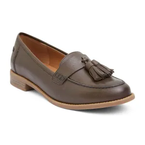 Gazebo Loafer in Khaki Leather