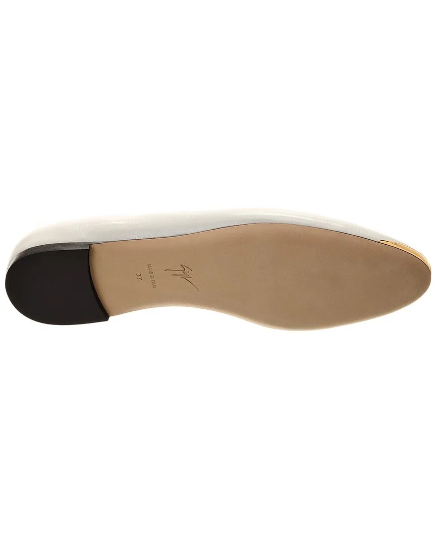 Giuseppe Zanotti Amur 2.0 Leather Flat