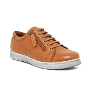 Grand Sneaker in Tan Leather