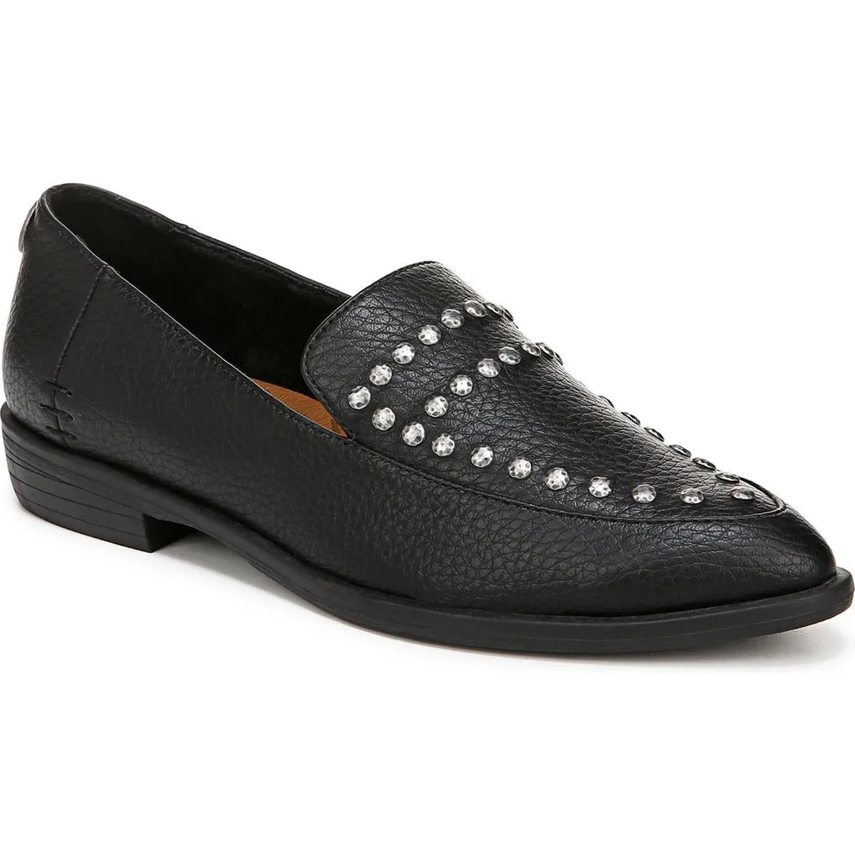 Harper Womens Studded Manmade Loafers