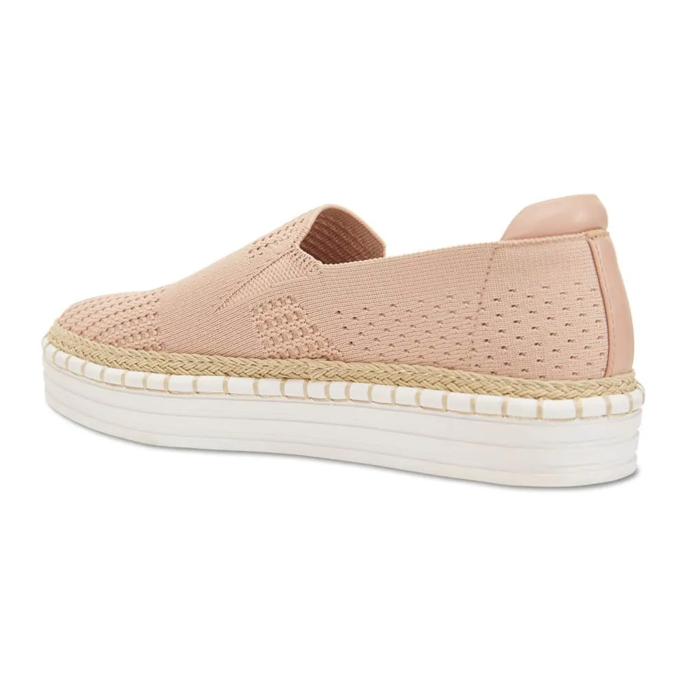 Heart Sneaker in Rose Fabric