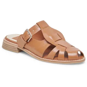 HIPPIE Womens Woven Crinkled Mules