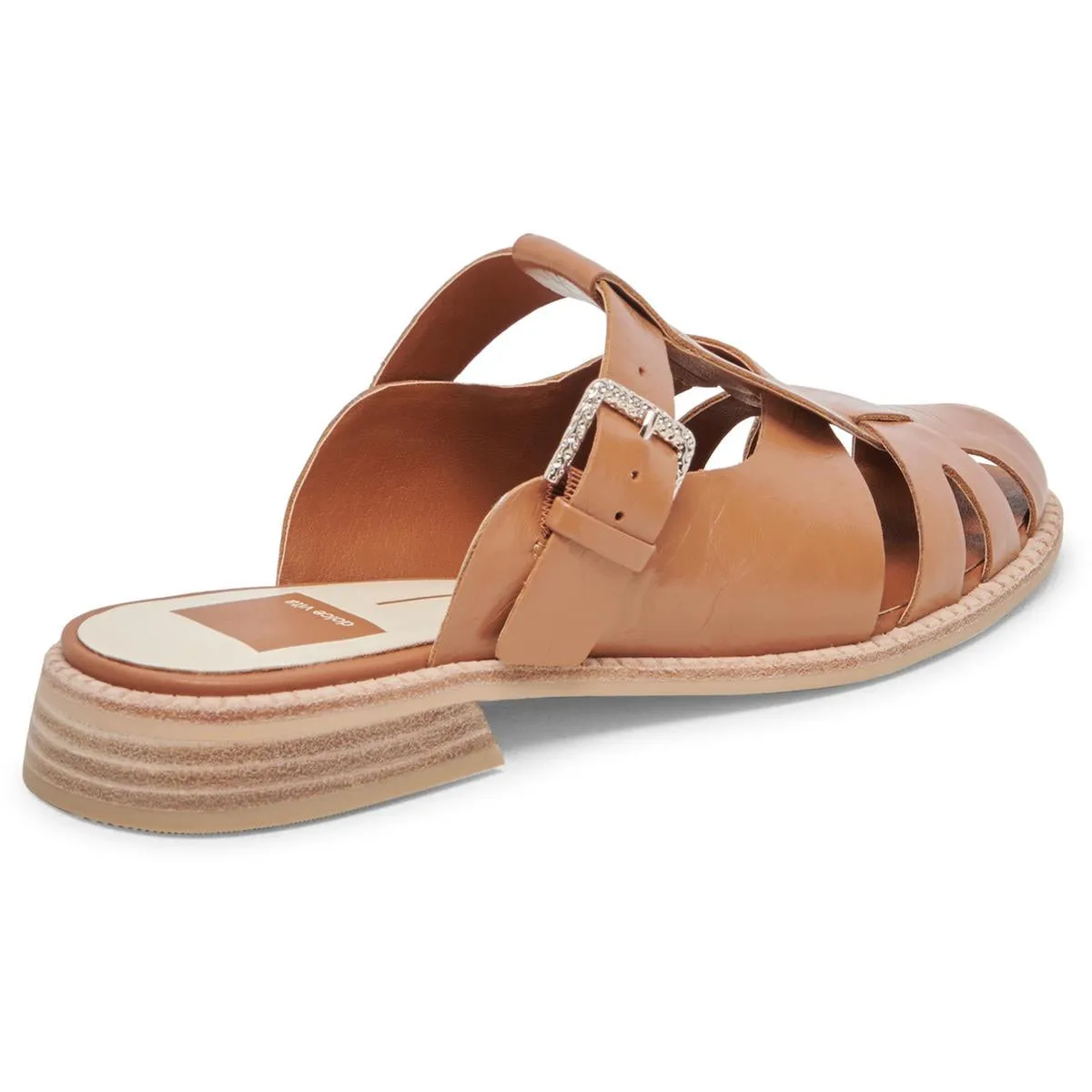 HIPPIE Womens Woven Crinkled Mules